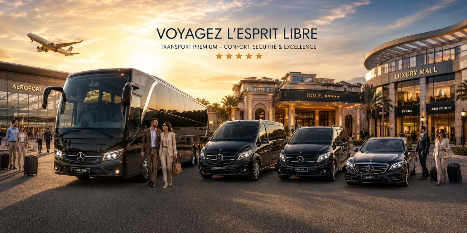 Aymen Tour — flotte de véhicules de transport touristique avec chauffeur au Maroc